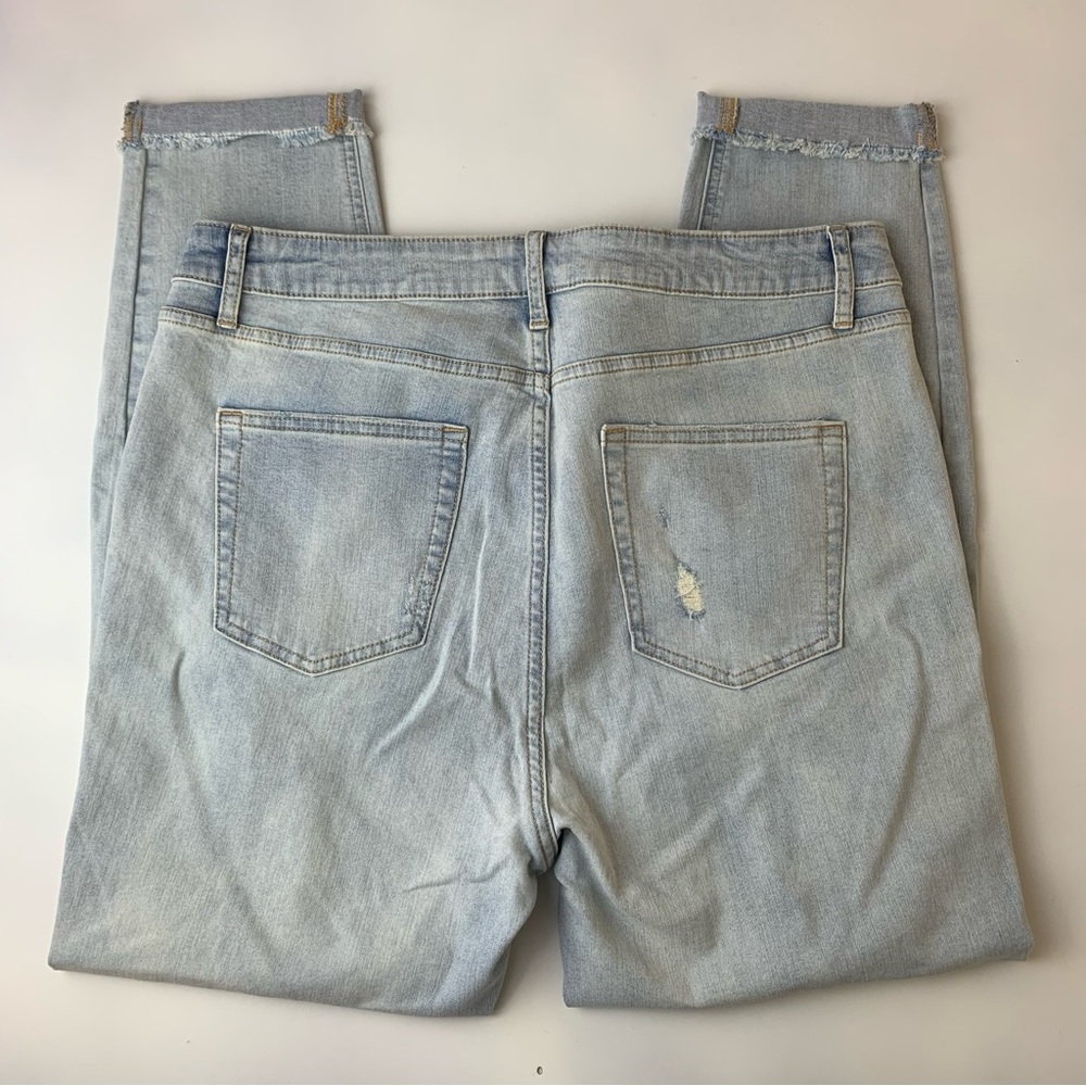 Wild Fable Womens Distressed Highest Rise Skinny Jean Light Wash Size 16 - Picture 4 of 12